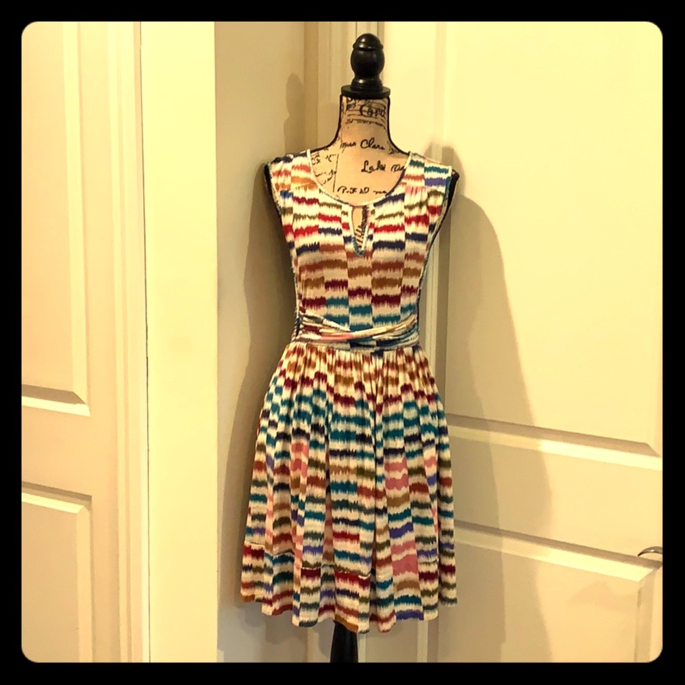 Maeve multi colored dress